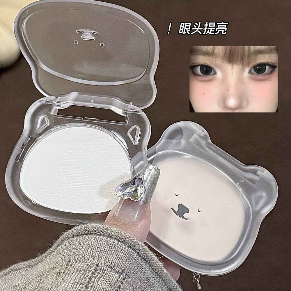 Kakashow matte highlighter powder facial brightening stereo shadow nose shadow oil control touch-up makeup setting powder
