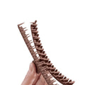 Solid color frosted gripper with dense teeth 2024 popular new arrival hair clip with large hair volume on the back of the head shark clip hair headwear