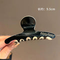 Japanese and korean classy acetate hair clip for women, large classy hair clip, back of head hair clip, headwear shark clip