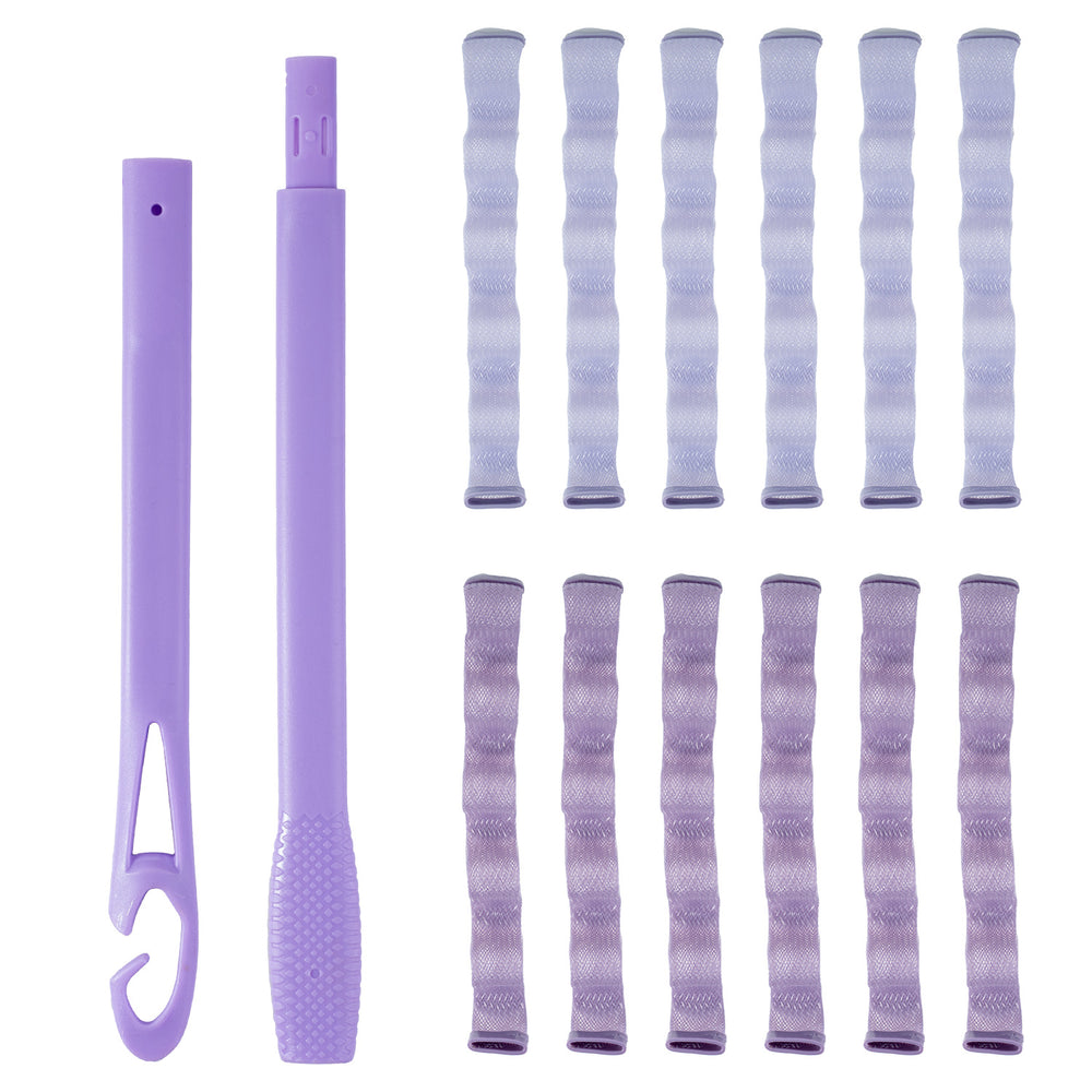 Hair curling handy gadget hair curling bar heatless curling iron water ripple hair curling big wave curling iron hairdressing tool