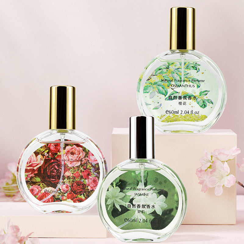 New osmanthus perfume for women, long-lasting fresh floral fragrance, jasmine rose eau de parfum, live stream hot seller