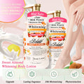 skin brightening body lotion almond vc skin rejuvenation moisturizing lotion 500ml moisturizing firming refreshing foreign trade wholesale