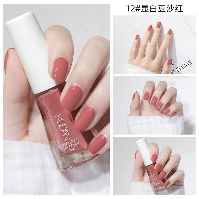 New nail polish: peel-off, no-bake, water-based, odorless, glossy, clear nail polish - spring/summer collection