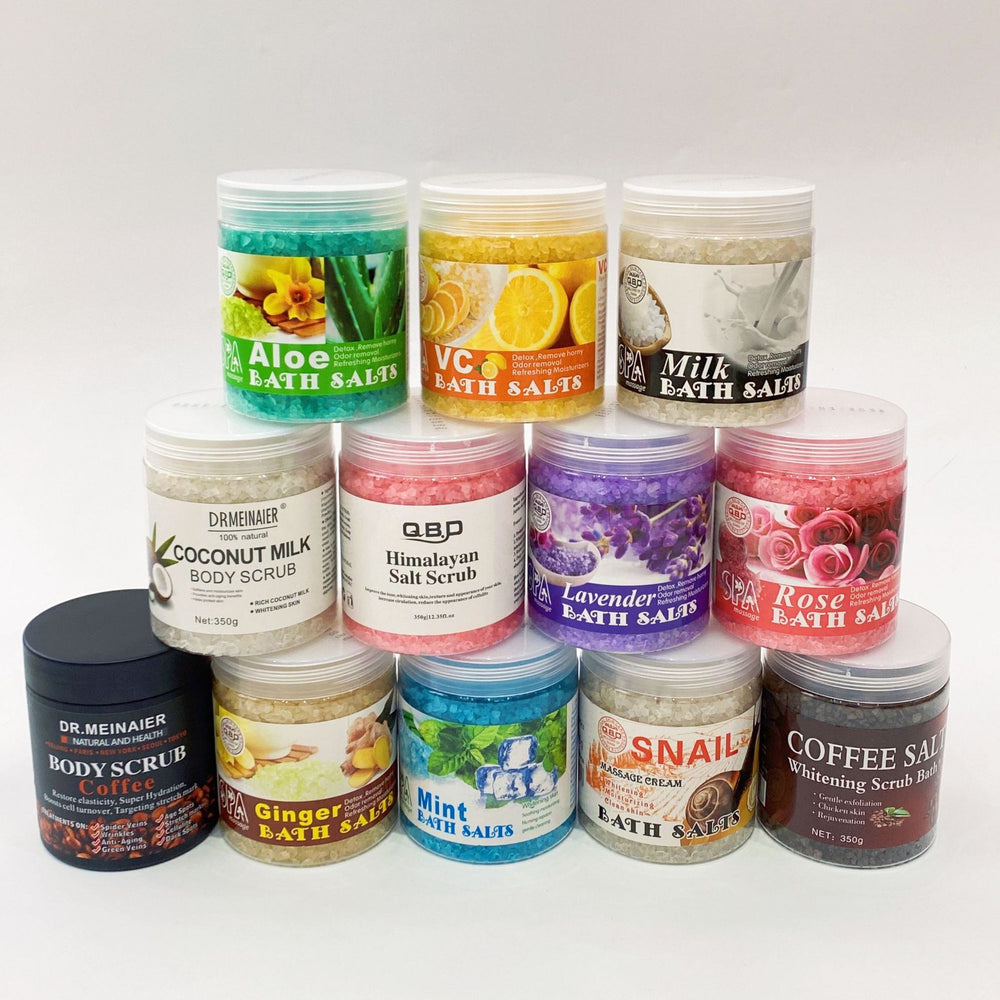 exclusive scrub crystal salt fragrance bath coarse salt exfoliating chicken skin sea salt bath and foot soak 350g