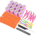 New curling iron set - self-adhesive nylon hair rollers for effortless air bangs and multi-combination styles - perfect for cross-border e-commerce