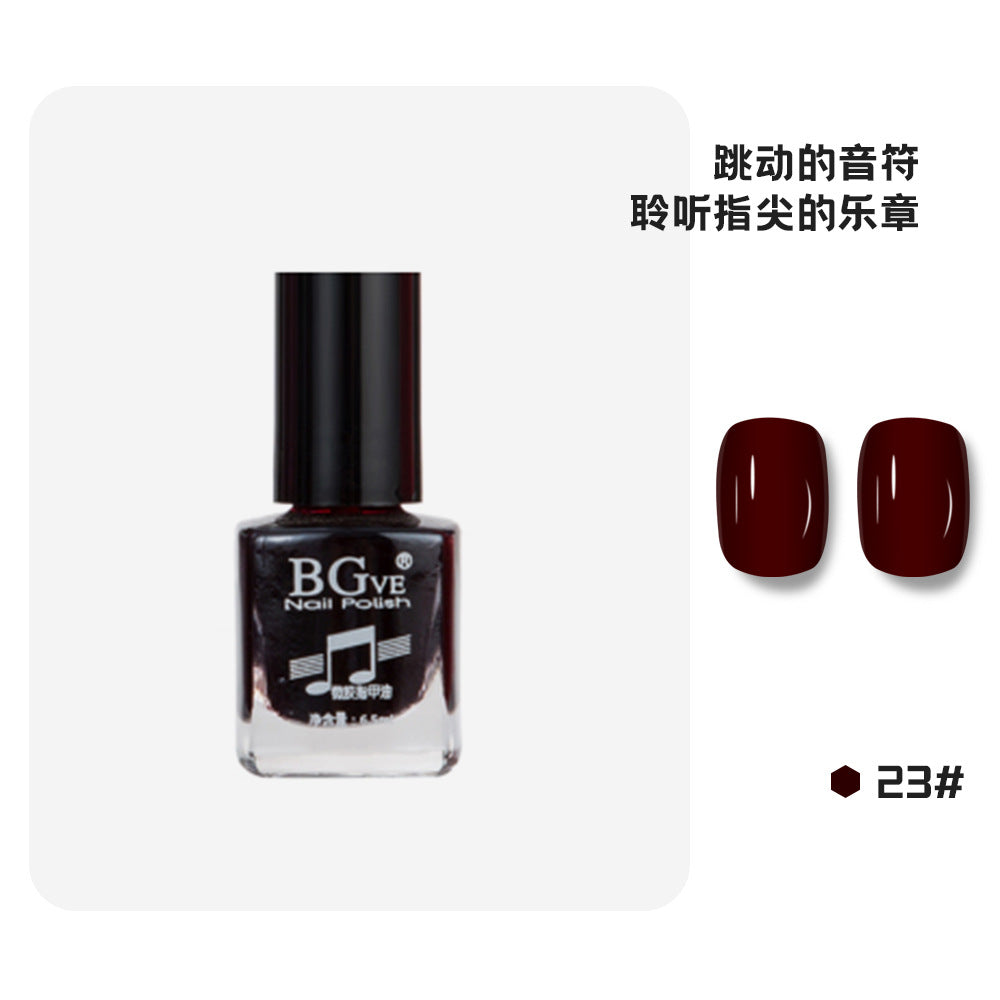 Long-lasting, oil-based, no-bake, peel-free nail polish. vibrant, small-batch nail polish for students. small bottle nail polish, 6.5ml