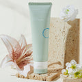 Youzise double tube facial cleanser for men and women, refreshing, moisturizing, oil control, purifying and makeup removing two-in-one facial cleanser 120g