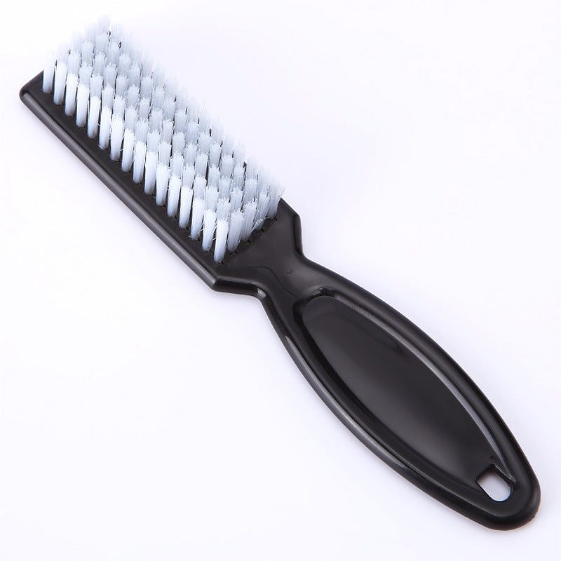 oil head brush electroplated gold brush styling oil head brush double-ended beard comb broken hair cleaning hairdressing comb