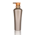 300/500ml press-pump dispenser bottle for hair & body care - blow-molded empty bottle for conditioner, shampoo, body lotion, and shower gel - plastic bottle