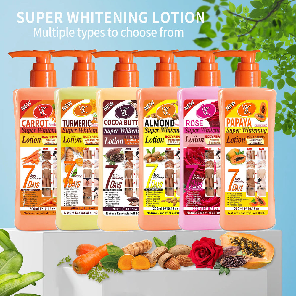 papaya body lotion refreshing and brightening turmeric moisturizing lotion cocoa moisturizing almond shower cream 200ml