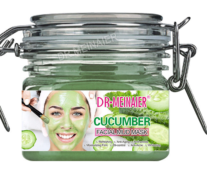 natural mud mask smear-type facial mask cleansing, repairing, brightening, hydrating and removing blackheads face maskexport batch