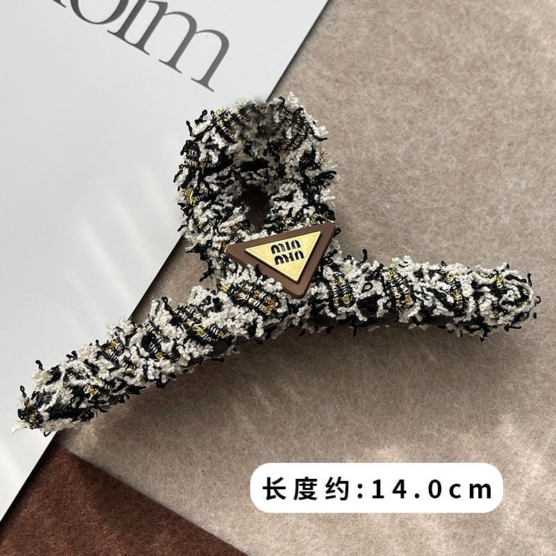 Xiaoxiangfeng stuffed gripper hair accessories large new arrivalfrenchclassy sense of the back of the head hair shark clip hairpin headwear