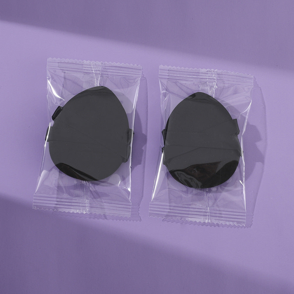 Thickenedsoft double ribbon air cushion puff dry and wet dual-use makeup application and easy to eat powder double bandage makeup puff