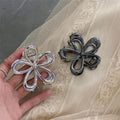 Casual metal flower gripper k-styleeleganteasiest for match hair shark clip back head hairpin hairpin headwear wholesale