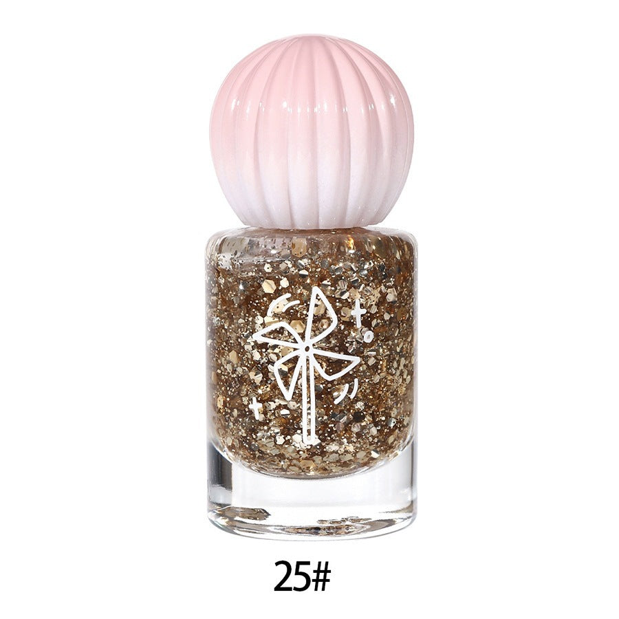 Bk nail polish - oil-based, peel-off, no-bake, quick-drying, colorful bottles - brick & mortar, student nail polish, summer new arrivals