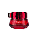 Ready-to-ship skincare decanting bottles and packaging materials, custom red face cream glass jars, 50g skincare cream jars, direct from the manufacturer