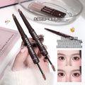 Sweet mint shaping eyebrow pencil and tint 2-in-1: waterproof, sweat-proof, natural, defined, and effortless "wild brow" look