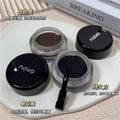 Novo smooth glide eyeliner gel - waterproof, smudge-proof, long-lasting black & brown eyeliner for beginners