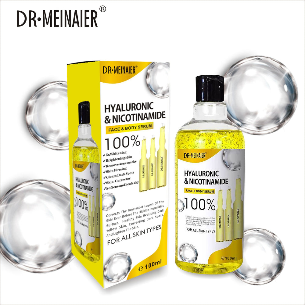 aha essence 100ml - damaged skin & niacinamide hydrating, moisturizing, brightening, and repairing serum - wholesale