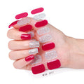 Zhengxiang personalized gel manicure stickers onion powder jumping color nail polish film korean uv photo lamp hardening semi-cured nail stickers