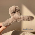 Fur gripper dark brown-13cm