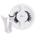 popular magnetic false eyelashes, glue-free, one-piece magnetic suction set, fox eyelashes, flatness magnetic