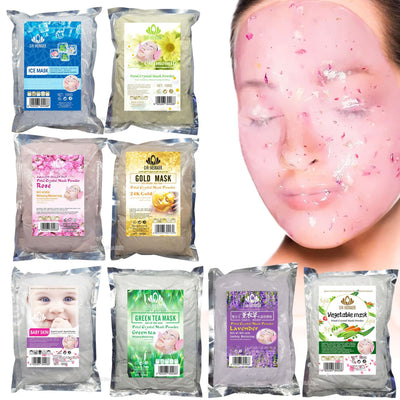 brightening crystal petal soft mask powder - hydrating, revitalizing, and skin-softening mask powder - wholesale for export, amazon