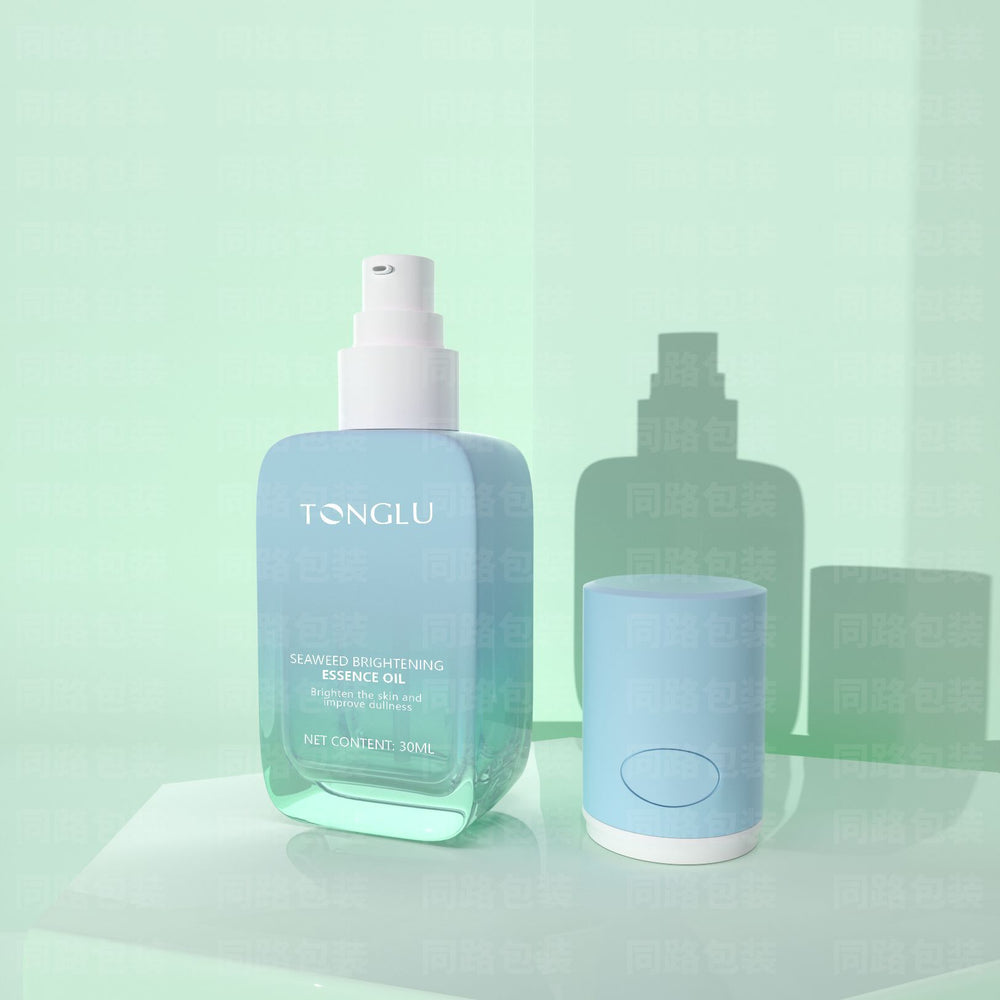 New 30ml essence bottle skincare glass bottle water emulsion essence sub-bottling bottle cosmetics packaging factory direct sales
