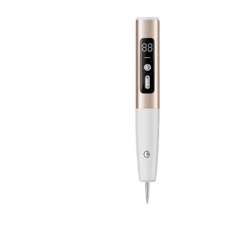 russian hot-selling electric mole spot pen, small white spot removal, laser spot removal, metal body beauty pen