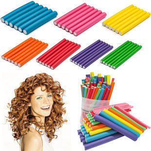 Amazon's best-selling 42-piece sponge curling barrel, pearl cotton curling bar, universal curling iron, magic curling iron