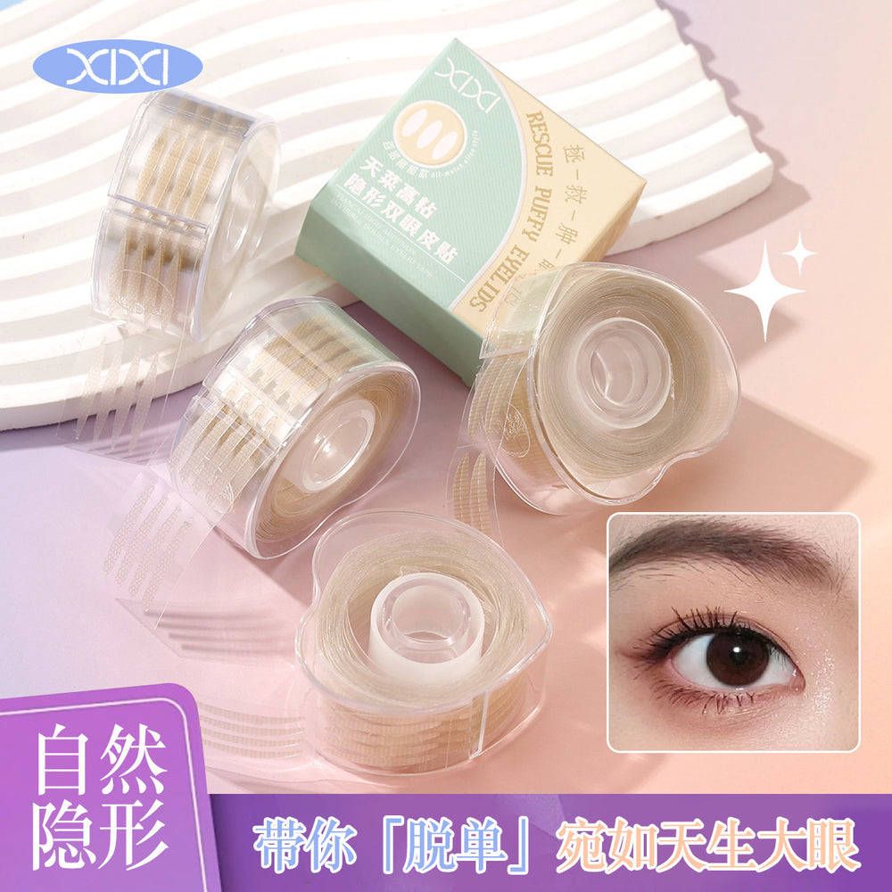 Xixi invisible seamless lace double eyelid sticker matte natureartificial hair-styling puffy eyes single eyelid beauty sticker