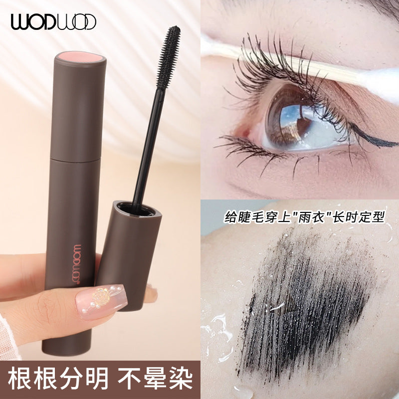Wodwod slim curl mascara nature long and thick roots, long-lasting waterproof, anti-sweat, non-smudge