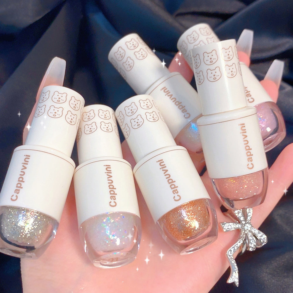Capavine starry eyeshadow liquid fine shimmer sparkling diamond sequins one tear liquid eyeshadow