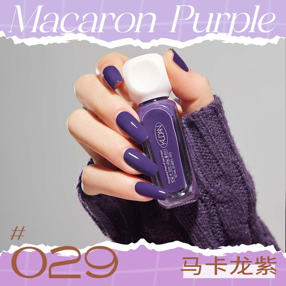 Kudan nail polish no bake quick drying water-based peelable light fragrance 10ml nail polish new cross-border best selling 41 colors
