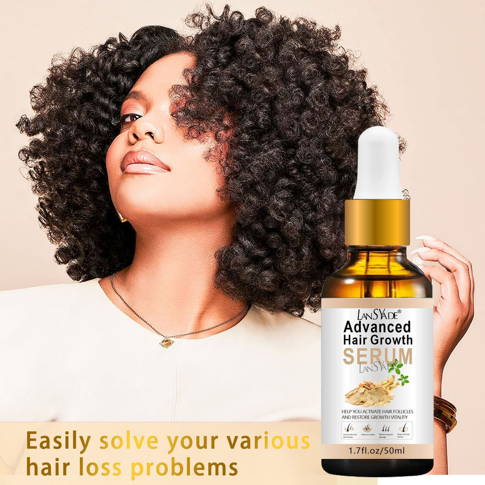 ginseng extract hair growth serum - nourishing, repairing, and maintaining hair growth - hair care essential oil