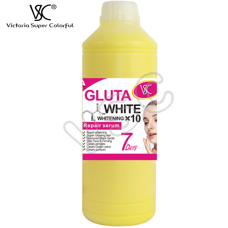 exclusive supply of brightening glutathione essence liquid 1000ml hydrating aha fruit acid essence water foreign trade wholesale