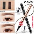 Novo ultra-fine liquid eyeliner - precision tip, waterproof, smudge-proof, long-lasting eyeliner for women