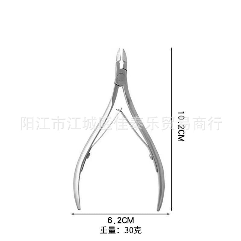 Manufacturer's ready-made dead skin pliers, special nail clippers for nail grooves, oblique nail clippers, thick nails, ingrown nails, manicure tools wholesale