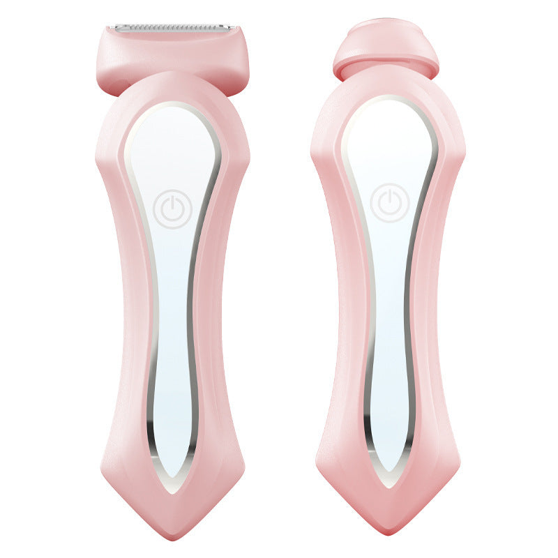 new women's electric double-headed epilator for intimate, underarm, and leg hair removal - body hair shaver