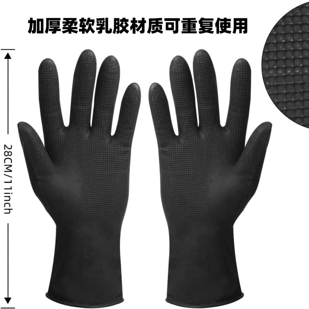 12-piece hair dyeing tool hair dyeing bowl disposable shower cap latex gloves suit comb brush hairdressing tool ear