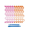 30cm curling tool for short hair, egg roll magic hair curler, water ripple curling iron, magic pear flower curling tool
