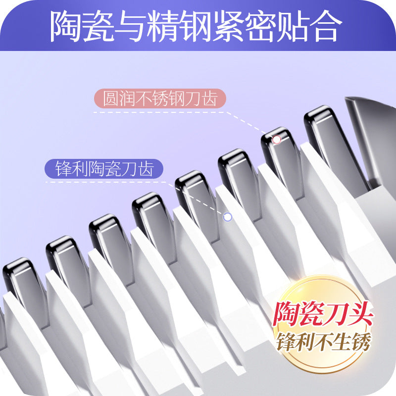 three-in-one double-head epilator for women's private parts, body hair removal device, for home pubic hair shaver