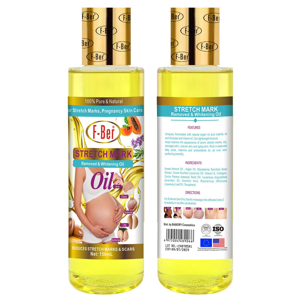 stretch mark oil for pregnant women, postpartum belly repair essential oil, fades fine lines, removes dark spots, massage oil for export