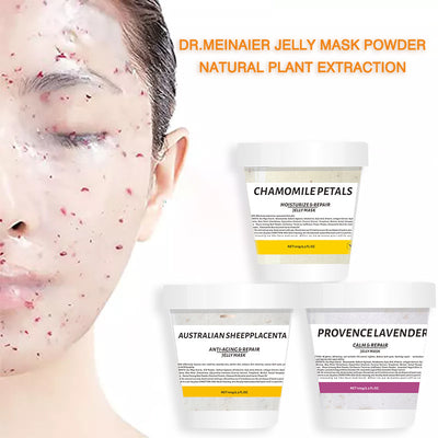 Rose petal crystal jelly mask - vampire age-defying hydrating & brightening repairing soft mask powder (for export)
