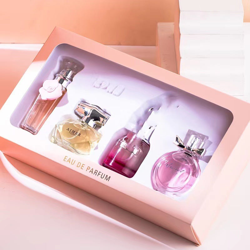 perfume set, high-end, long-lasting fragrance, vietnamese women's perfume gift box, men's cologne perfume wholesale factory