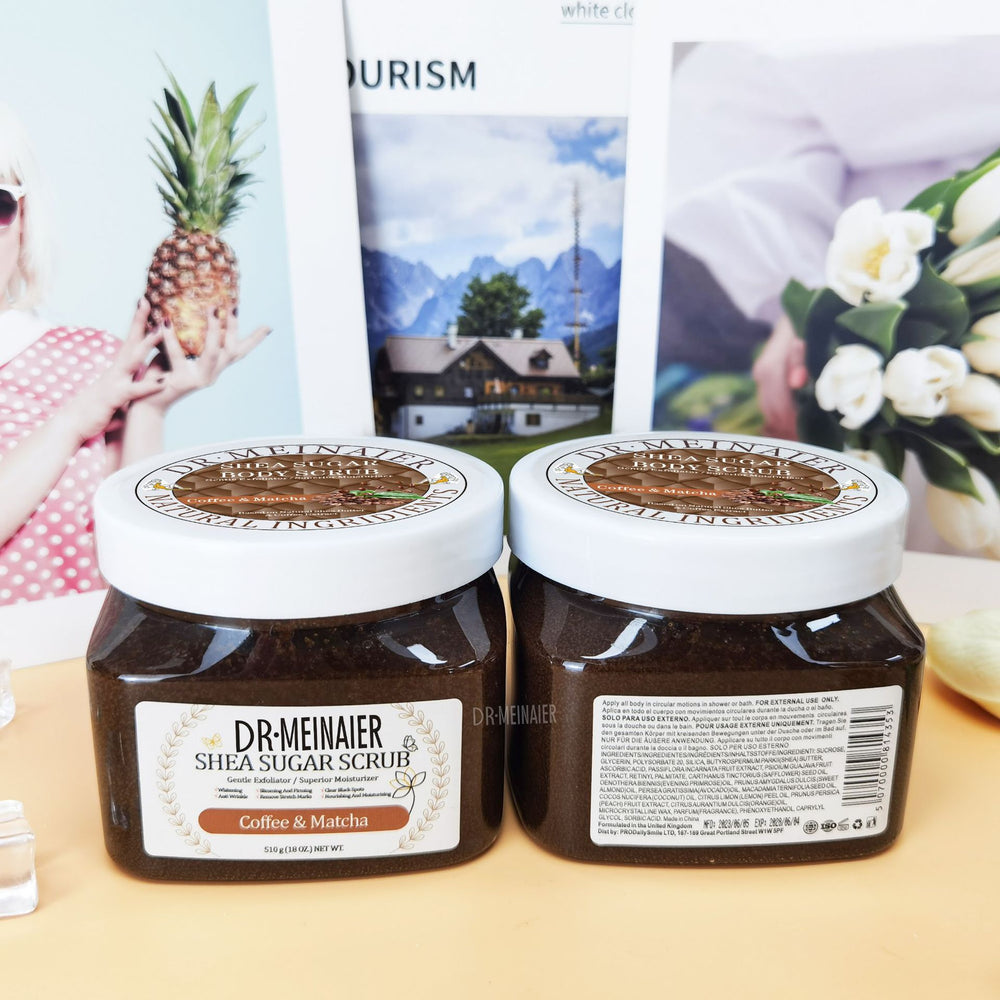 coffee ice cream scrub sugar bath salt to remove blackness, exfoliate and remove chicken skin, whole body bath salt scrub export