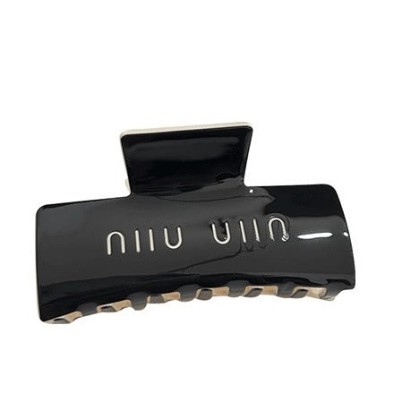 Japanese and korean classy acetate hair clip for women, large classy hair clip, back of head hair clip, headwear shark clip