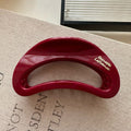 Semicircle gold label red [11cm]