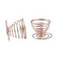 Beauty sponge holder - metal stand, spring sponge rack, electroplated rose gold stand, thickened spring stand, drying rack
