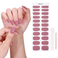 no-bake gel manicure stickers waterprooffashionpure color nail stickers no cure gel nail wraps